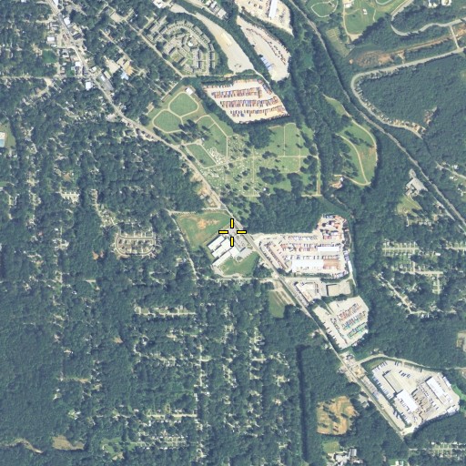 Aerial/Satellite Image of Fulton High School, GA