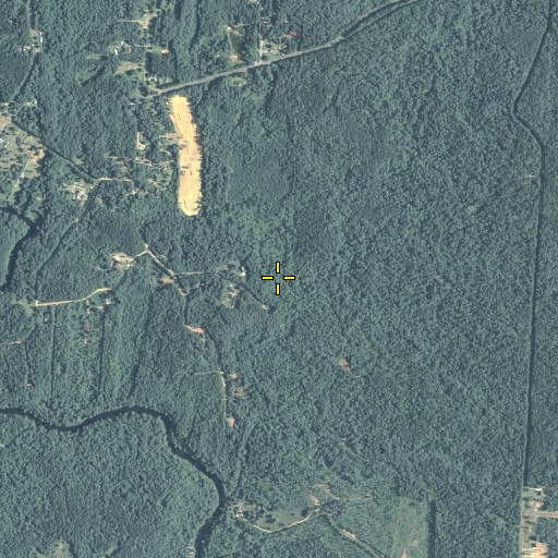 Aerial/Satellite Image of Gilmore Branch, GA