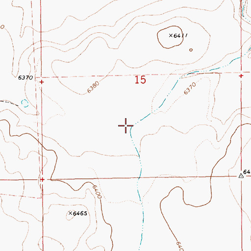 Topographic Map of Mallory Draw, AZ