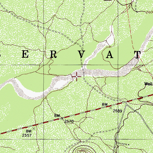 Topographic Map of Comobabi Wash, AZ