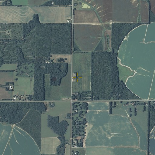 Aerial/Satellite Image of Hammock Springs Church, GA