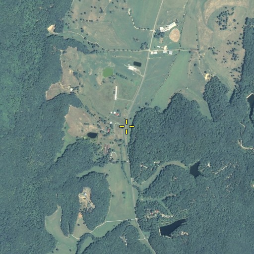 Aerial/Satellite Image of Harper Branch, GA