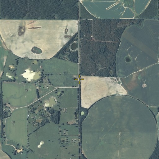 Aerial/Satellite Image of Hebrew Church, GA