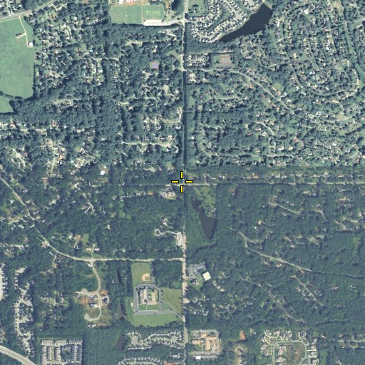 Aerial/Satellite Image of Hembree Spring, GA