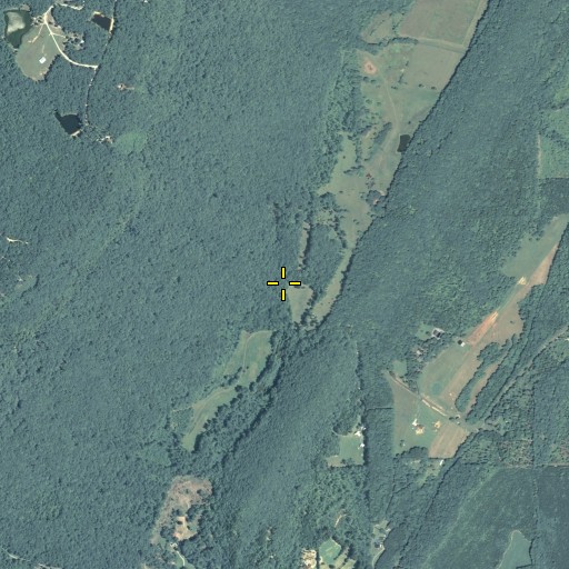 Aerial/Satellite Image of Hemphill Spring, GA