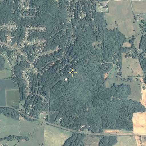 Aerial/Satellite Image of Hodge Mountain, GA
