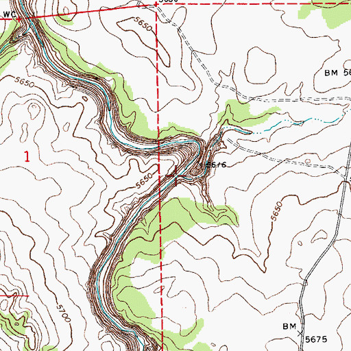 Topographic Map of Concho Flat Wash, AZ