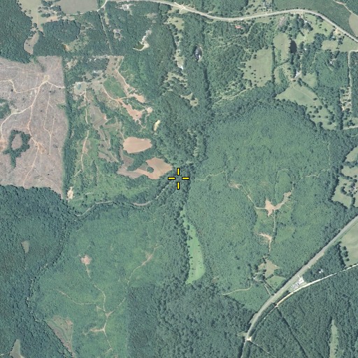Aerial/Satellite Image of Jacks Creek, GA