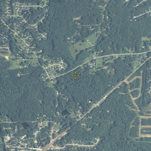 Aerial/Satellite Image of James Creek, GA