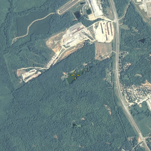 Aerial/Satellite Image of Lake Jarekit, GA