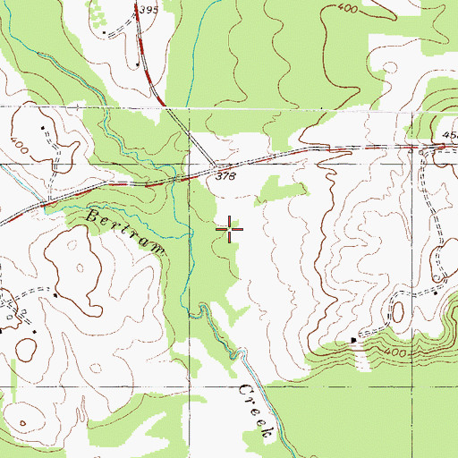 Topographic Map of Killico Branch, GA