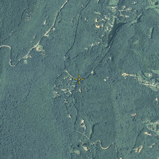 Aerial/Satellite Image of Knight Spring, GA