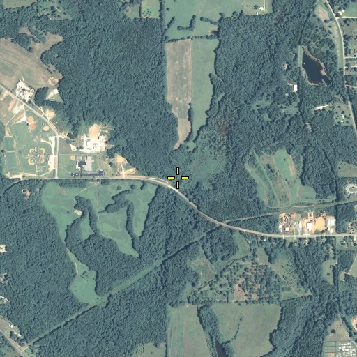 Aerial/Satellite Image of Lewis Creek, GA