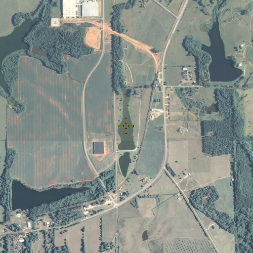 Aerial/Satellite Image of Lake Maude, GA