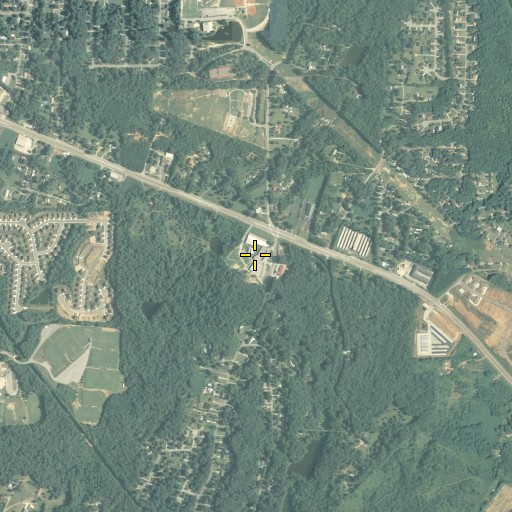 Aerial/Satellite Image of Mount Carmel Elementary School, GA