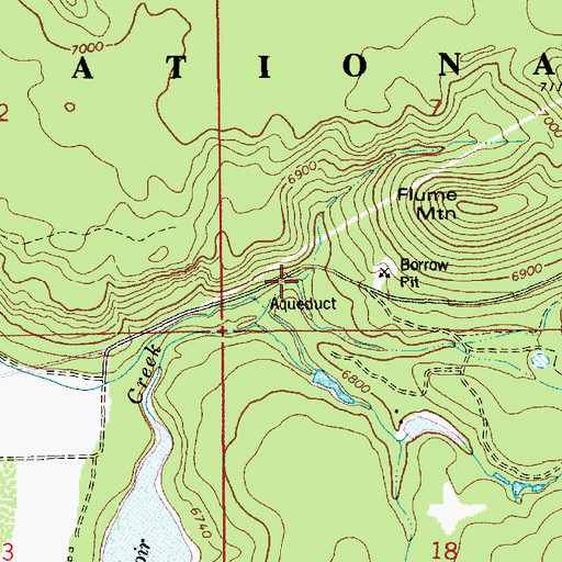 Topographic Map of Morgan Wash, AZ