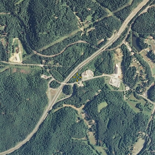 Aerial/Satellite Image of Pope Spring, GA