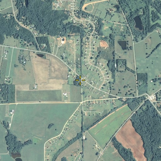 Aerial/Satellite Image of Providence Cemetery, GA