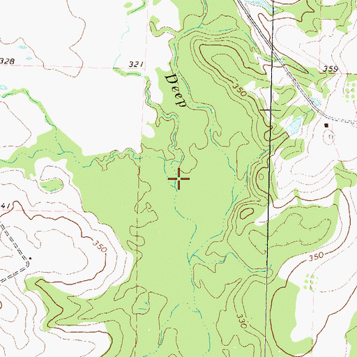 Topographic Map of Reedy Branch, GA