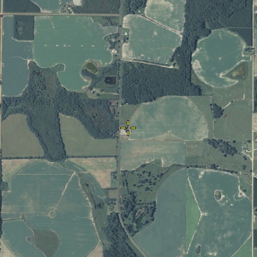 Aerial/Satellite Image of Rocky Ridge Church, GA