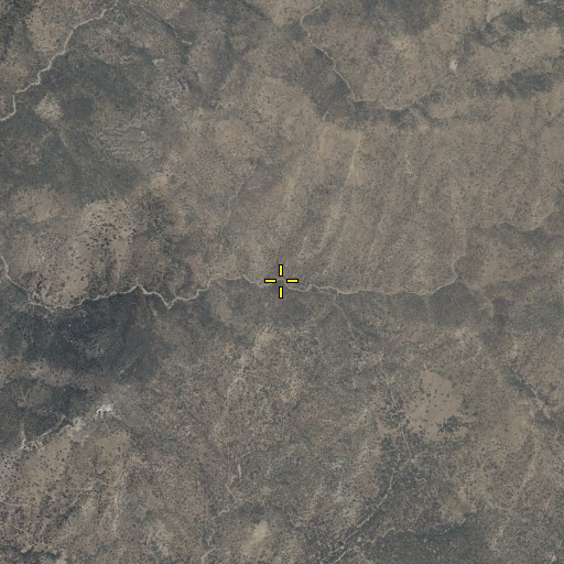 Aerial/Satellite Image of Copper Canyon Spring, AZ