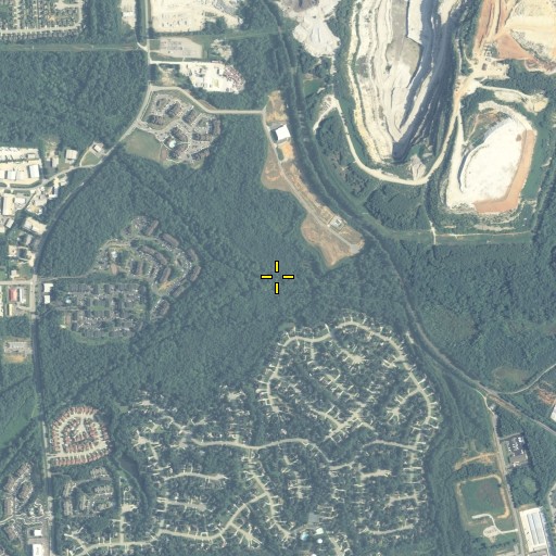 Aerial/Satellite Image of Rum Creek, GA