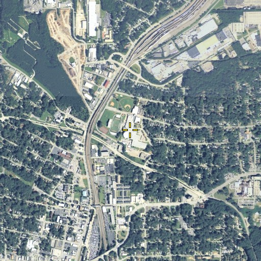 Aerial/Satellite Image of Tri - Cities High School, GA