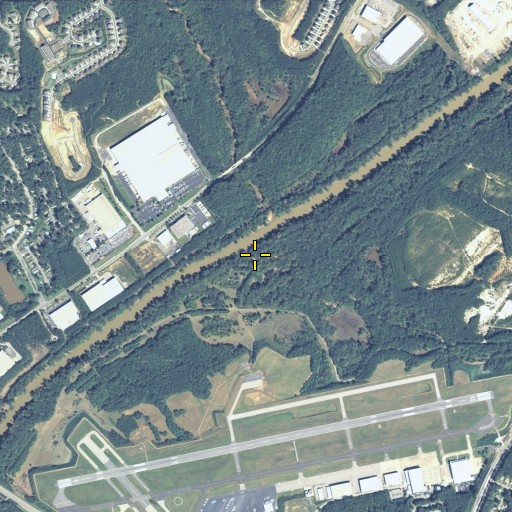 Aerial/Satellite Image of Sandy Creek, GA