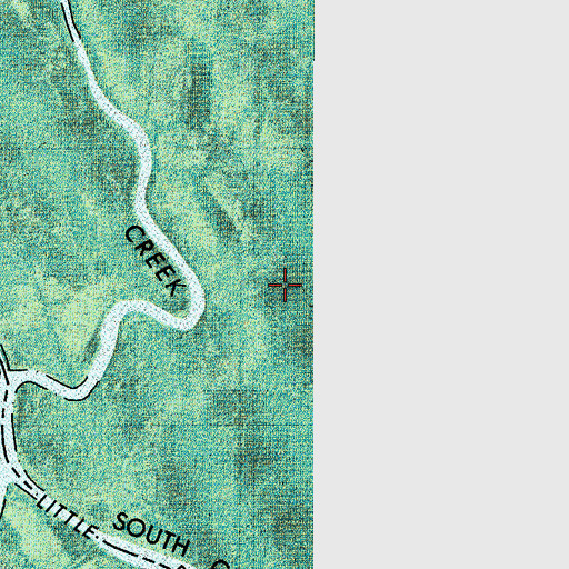 Topographic Map of Savannah National Wildlife Refuge, SC