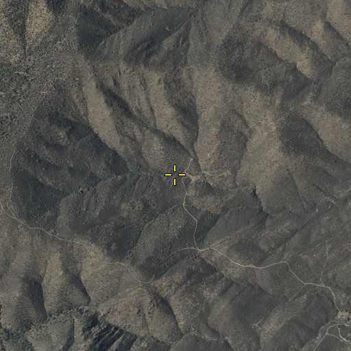 Aerial/Satellite Image of Nemo Spring, AZ