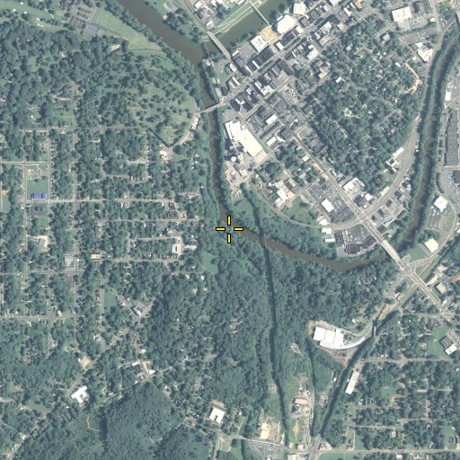 Aerial/Satellite Image of Silver Creek, GA