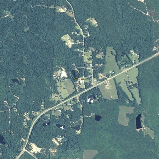 Aerial/Satellite Image of Spring Hill Church, GA