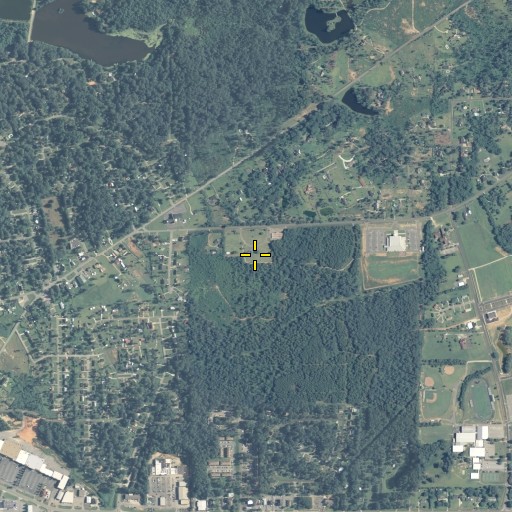 Aerial/Satellite Image of Sunset Memorial Gardens, GA