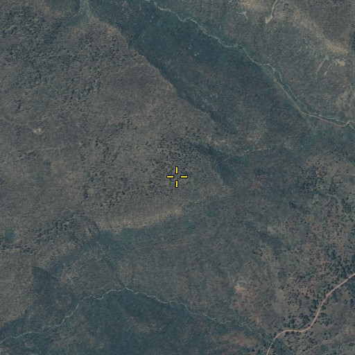 Aerial/Satellite Image of North OW Point, AZ