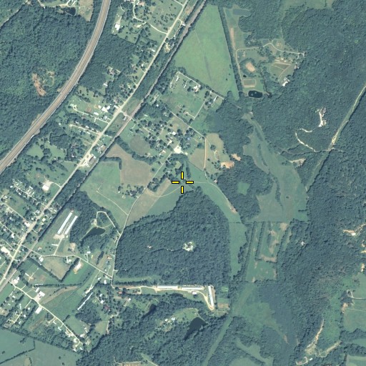 Aerial/Satellite Image of Taylor Spring, GA