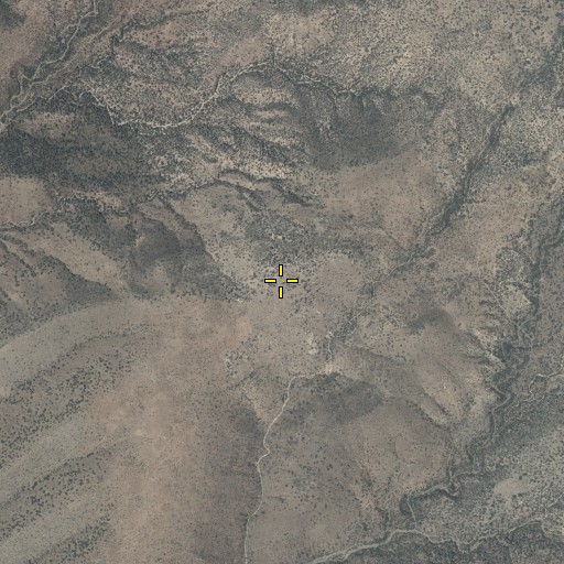 Aerial/Satellite Image of Nugget Mesa, AZ