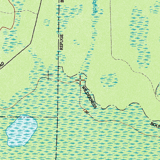 Topographic Map of Turkey Branch, GA