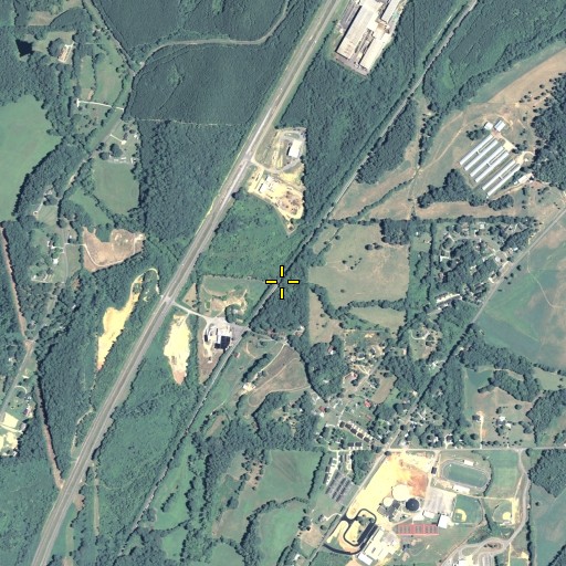 Aerial/Satellite Image of Ward Creek, GA