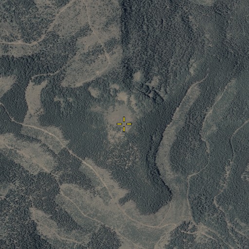Aerial/Satellite Image of Mount Ord, AZ