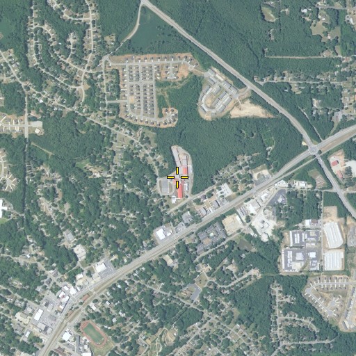 Aerial/Satellite Image of Campbell Elementary School, GA