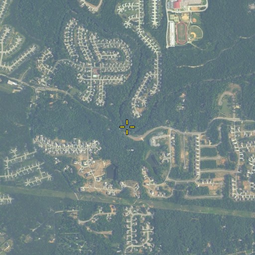 Aerial/Satellite Image of Corn Creek, GA