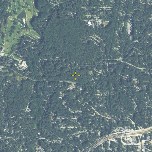 Aerial/Satellite Image of Deepdene Park, GA