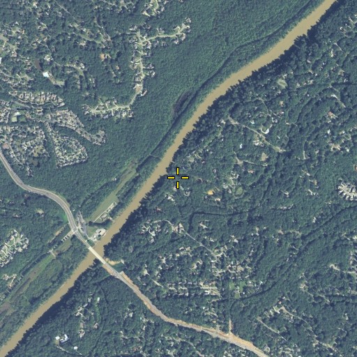 Aerial/Satellite Image of March Creek, GA