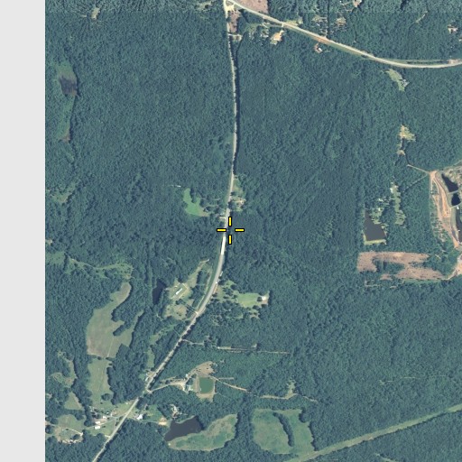 Aerial/Satellite Image of Dyas, GA