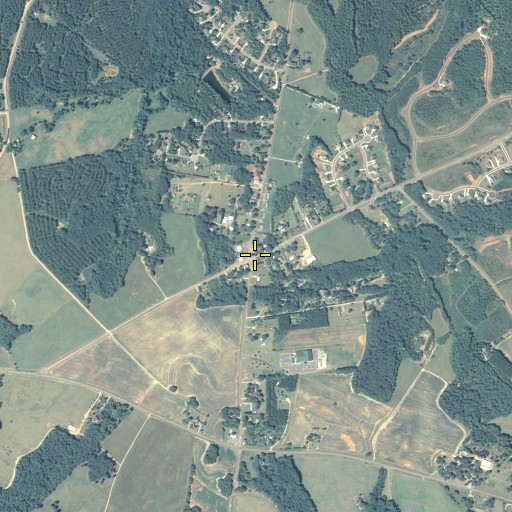 Aerial/Satellite Image of Eastville, GA