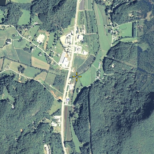 Aerial/Satellite Image of Blacks Creek, GA