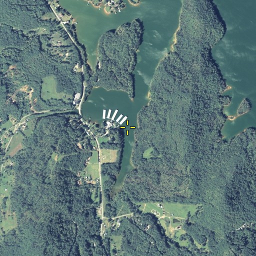 Aerial/Satellite Image of Burch Branch, GA
