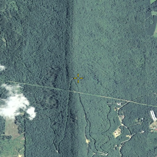 Aerial/Satellite Image of Calhoun Gap, GA