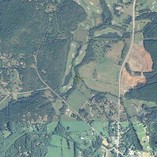 Aerial/Satellite Image of Corn Creek, GA