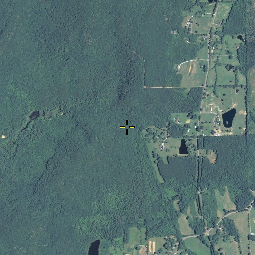 Aerial/Satellite Image of Cove Gap, GA